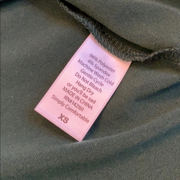 Lularoe green xs Carly - Picture 3 of 3